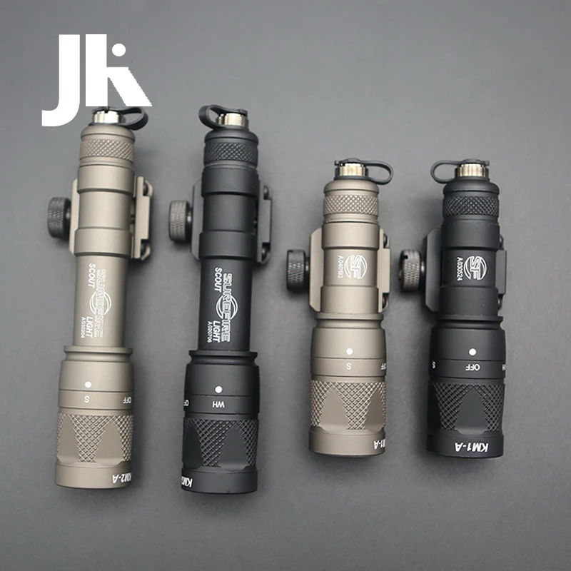 Linterna táctica SF M300V M600V para arma, luz estroboscópica LED blanca con riel Picatinny de 20mm, luz de exploración para caza y Airsoft - imagen 2