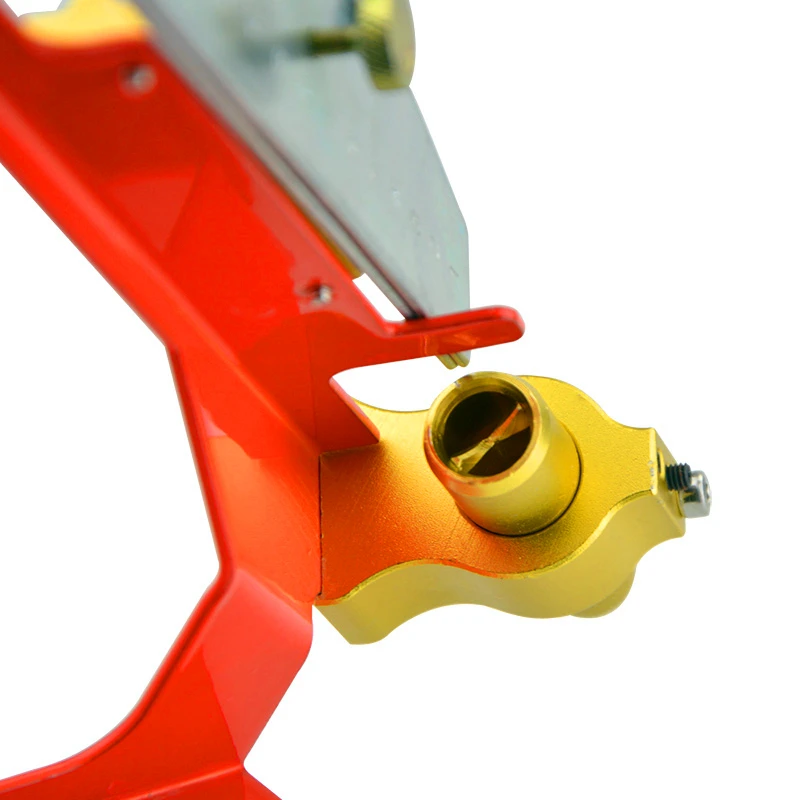 Herramienta de palo de flechas de plumas para tiro con arco, palo de plantilla ajustable, adherente, paleta, accesorio - imagen 5