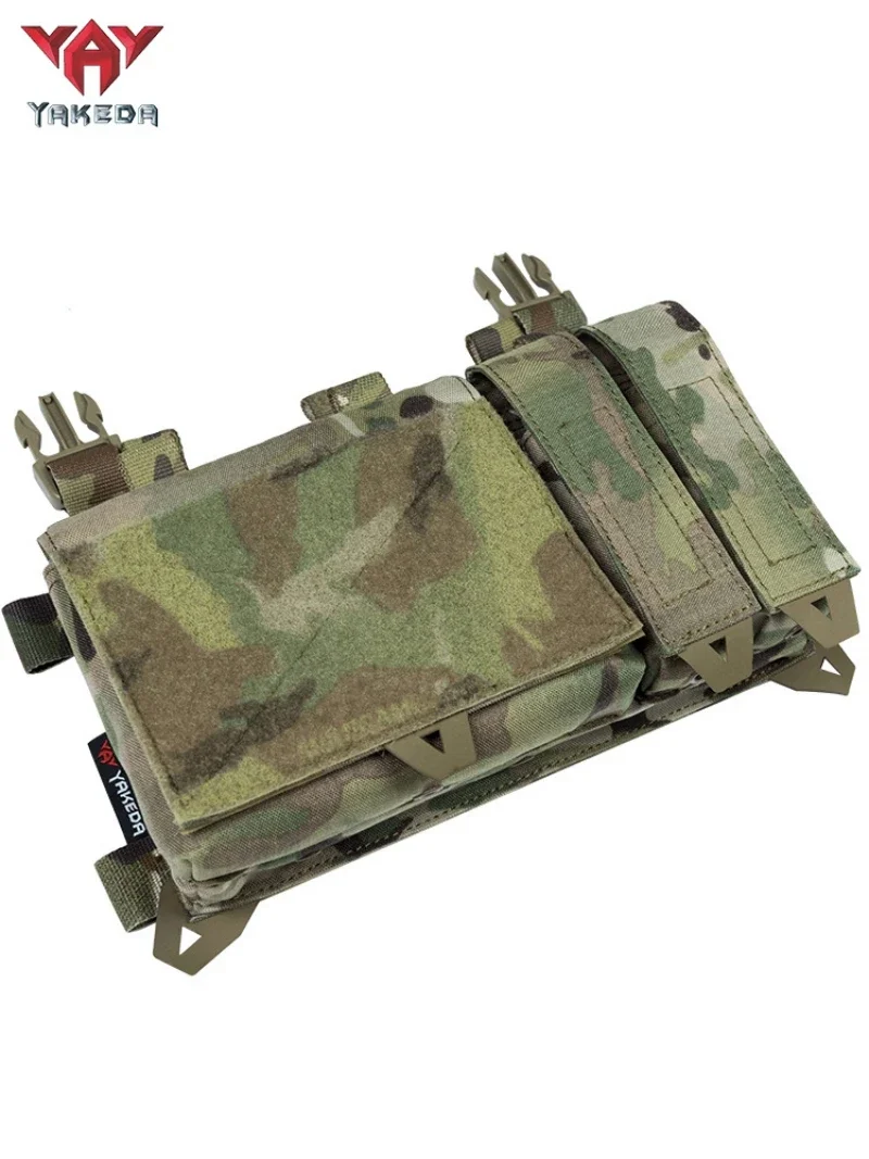 YAKEDA-bolsa Triple para revistas con inserto de bolsa Mag de liberación rápida, Mini bolsa de aparejo de pecho combinada con hebillas UTX - imagen 5
