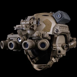 Casco táctico GPNVG 18, gafas de visión nocturna, modelo NVG DUMMY, versión de fusión térmica, casco Airsoft, accesorios de decoración