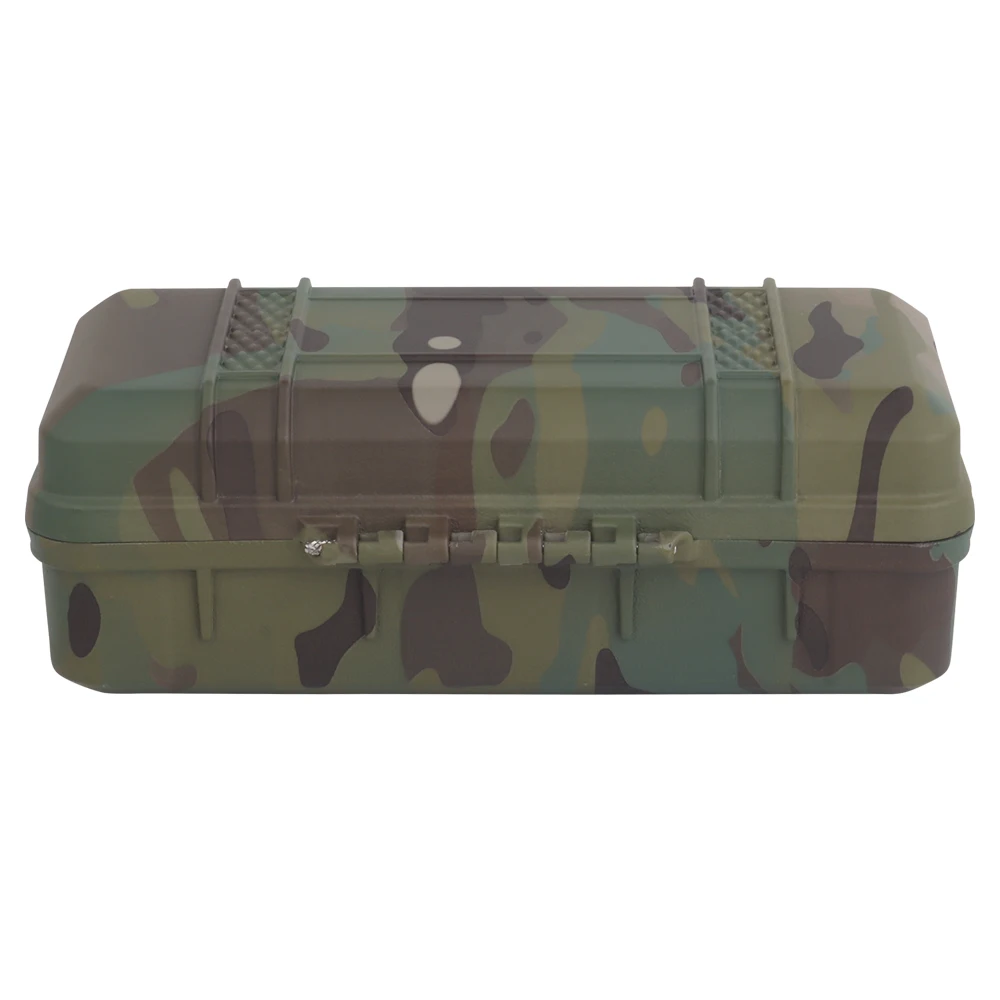 Caja de almacenamiento de equipo al aire libre para linterna táctica de caza/reloj/funda protectora de brújula - imagen 4