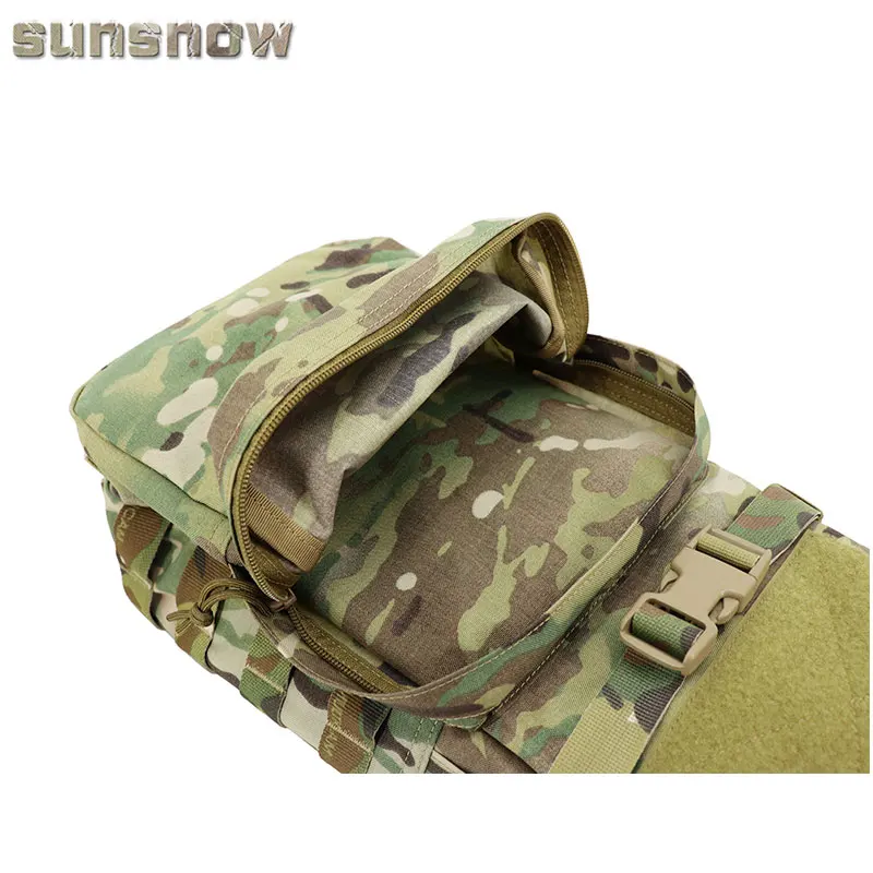 Chaleco para deportes al aire libre con bolsa MOLLE Paquete de bolsa de agua de expansión Modular MBSS multiusos - imagen 3