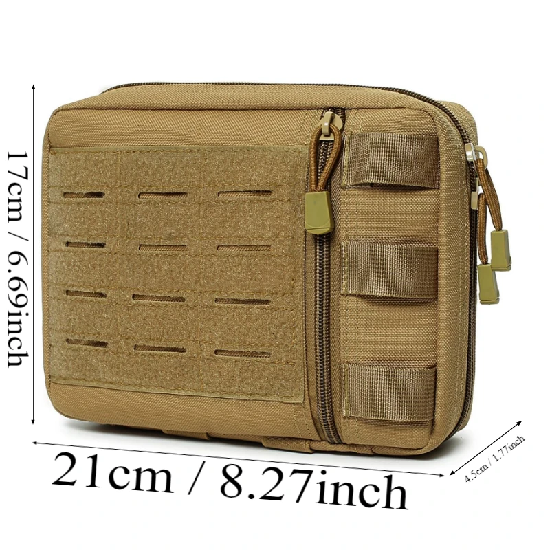 Bolsa táctica MOLLE nailon 1000D impermeable multifunción accesorios - imagen 5