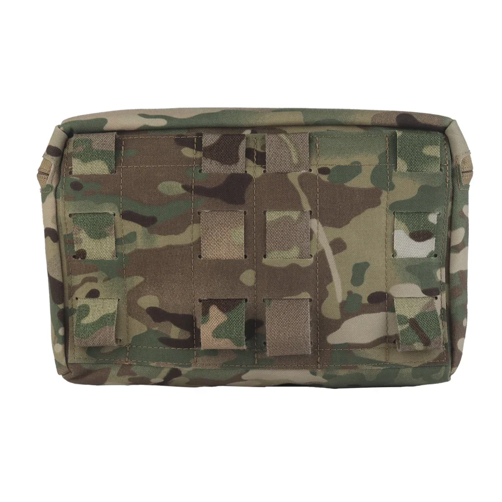 Bolsa MOLLE GP de gran capacidad L, bolsa de utilidad para senderismo al aire libre, chaleco de caza, portador de placa, bolsa Abdominal, accesorios de Panel trasero - imagen 5