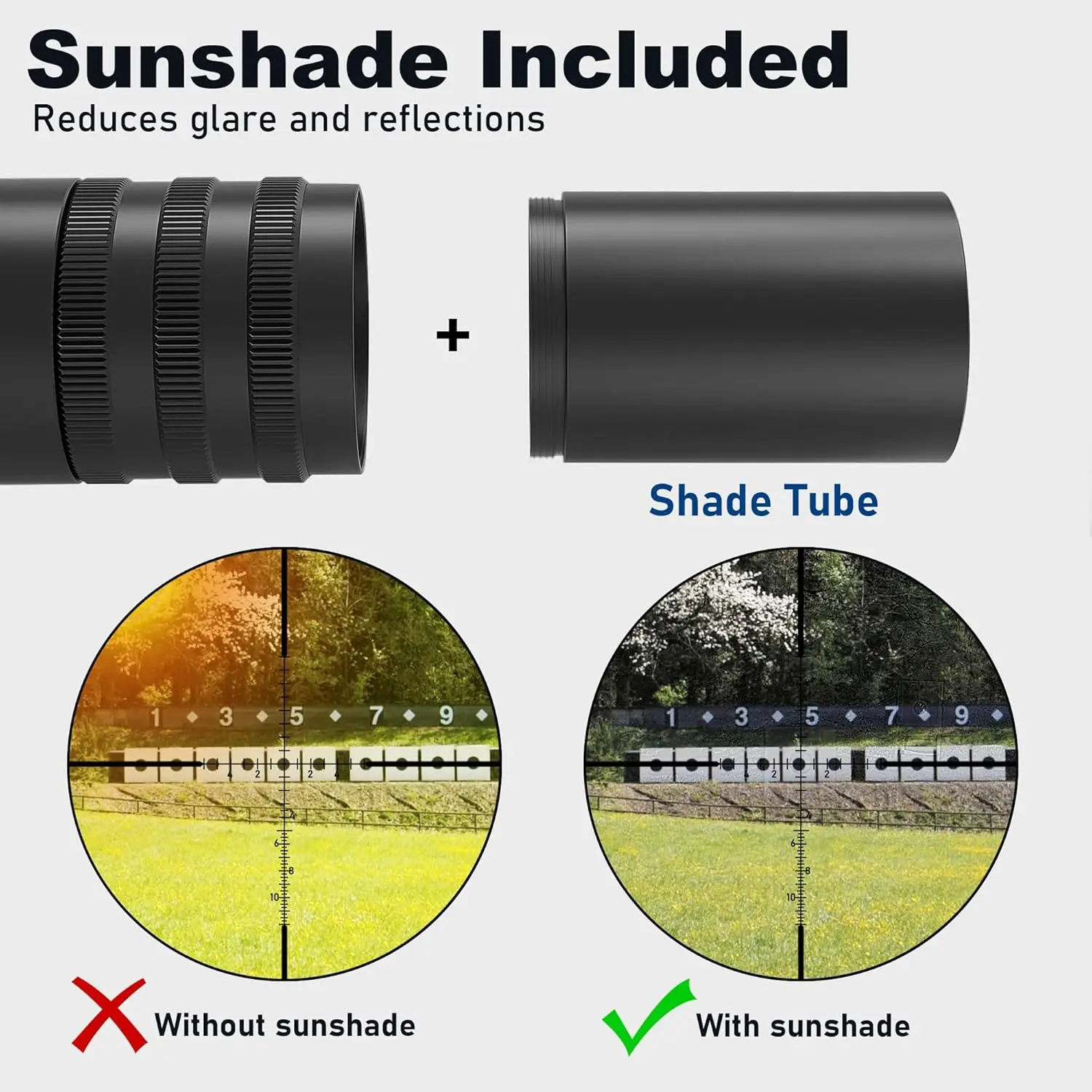 Mira telescópica para Rifle 4-16X44 AO SFP, para óptica de caza, iluminación roja, verde y azul, mira telescópica para retícula, mira Airsoft - imagen 4