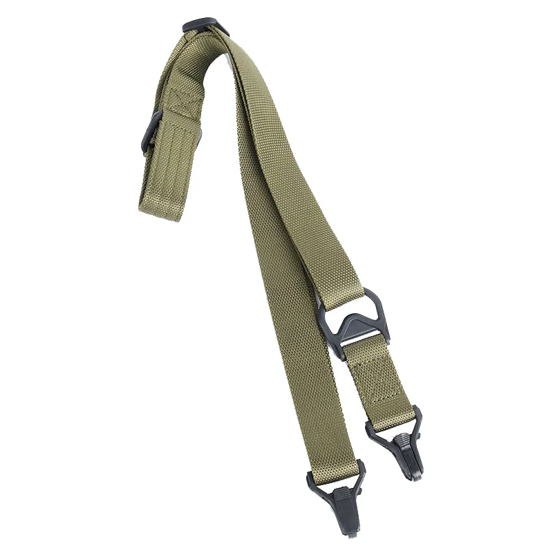 Rifles de pistola tácticos de 2 puntos, cabestrillo multimisión MS3/MS4, correa de hombro multifunción ajustable, cuerda de seguridad para cámara de pistola Airsoft - imagen 5