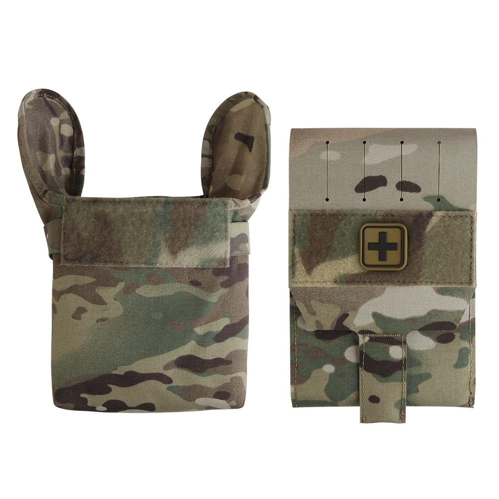 Botiquín de primeros auxilios táctico de desplegamiento rápido (tamaño grande), bolsa Molle para primeros auxilios de trauma, equipo salvavidas de emergencia - imagen 3