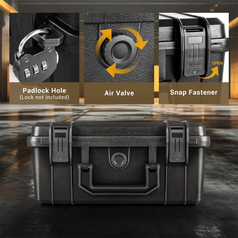 Caja de munición táctica 12/20GA, caja de almacenamiento de municiones de 80 rondas, caja de balas, lata de munición impermeable, contenedor de balas, accesorios de caza - imagen 5