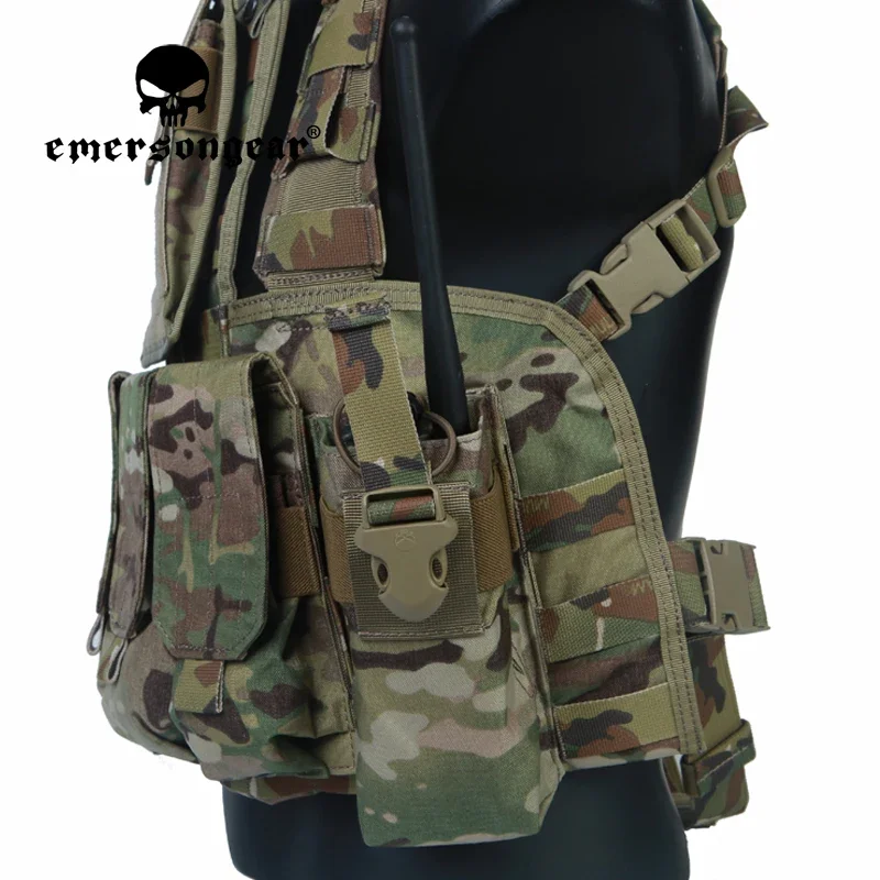 Emersongear para chaleco táctico RRV con bolsas GP para revistas, conjunto ligero de entrenamiento, combate, Airsoft, caza, senderismo, nailon - imagen 2