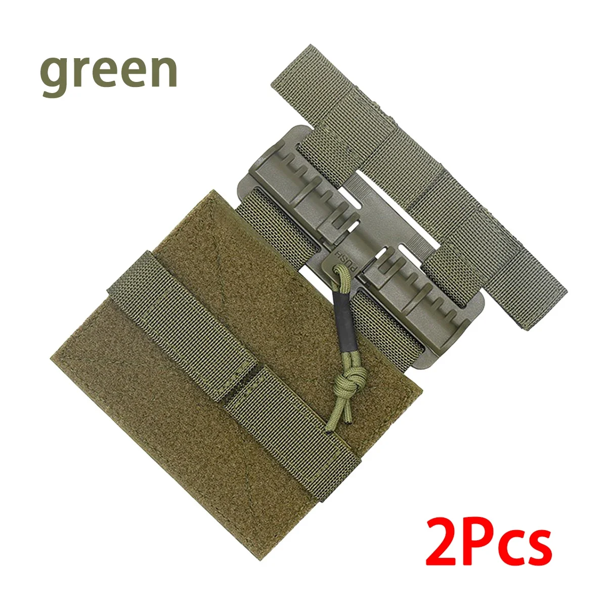 green 2pcs