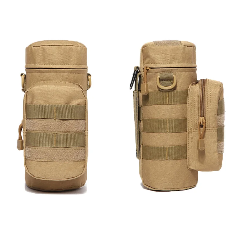 Bolsa táctica para botella de agua, portabotellas Molle portátil, bolsillo del ejército, útil para caza al aire libre, Camping, equipo de senderismo - imagen 2