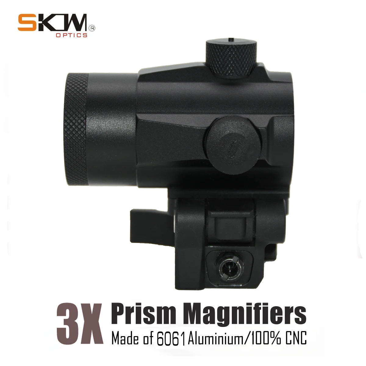 SKWoptics 3x MAGNIFIERS Rifle Scope para Red Dot holográfico, hecho de aluminio - imagen 4