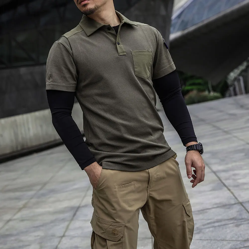 Emersongear-Polos tácticos de la serie Blue Label "Mayfly", camisetas de manga corta, Camiseta deportiva, camiseta de entrenamiento, Camping y senderismo - imagen 5