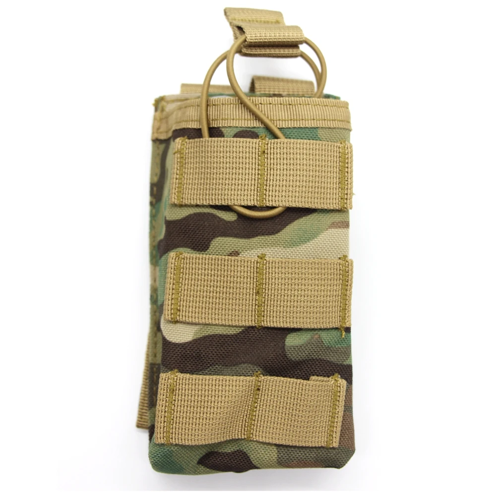 Soporte de cartucho táctico de nailon M4, bolsa de revista individual para chaleco de Paintball Airsoft, accesorios, bolsa Molle para caza - imagen 4