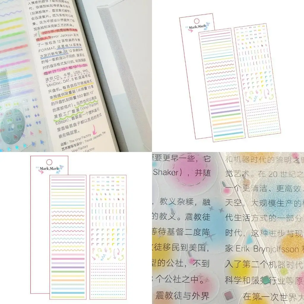 Cinta diario colorida pegatina mascota cortada acabado mate para álbumes recortes álbumes recortes calendario