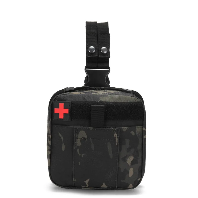 Bolsa para pierna caída, Kit médico, botiquín de primeros auxilios, paquete de muslo Molle para el lugar de trabajo, al aire libre, Camping, senderismo, bolsa de herramientas EDC - imagen 3