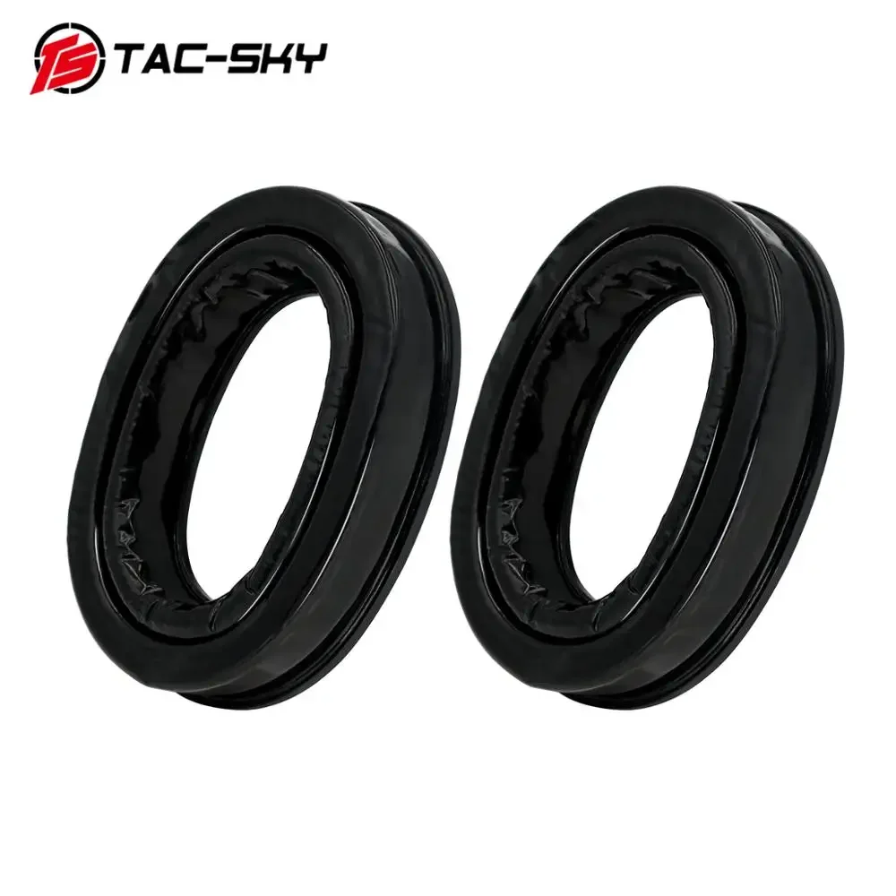 TAC-SKY para auriculares serie peltor comta i ii iii, auriculares tácticos, accesorios para auriculares, orejeras de silicona, almohadillas para los oídos - imagen 2
