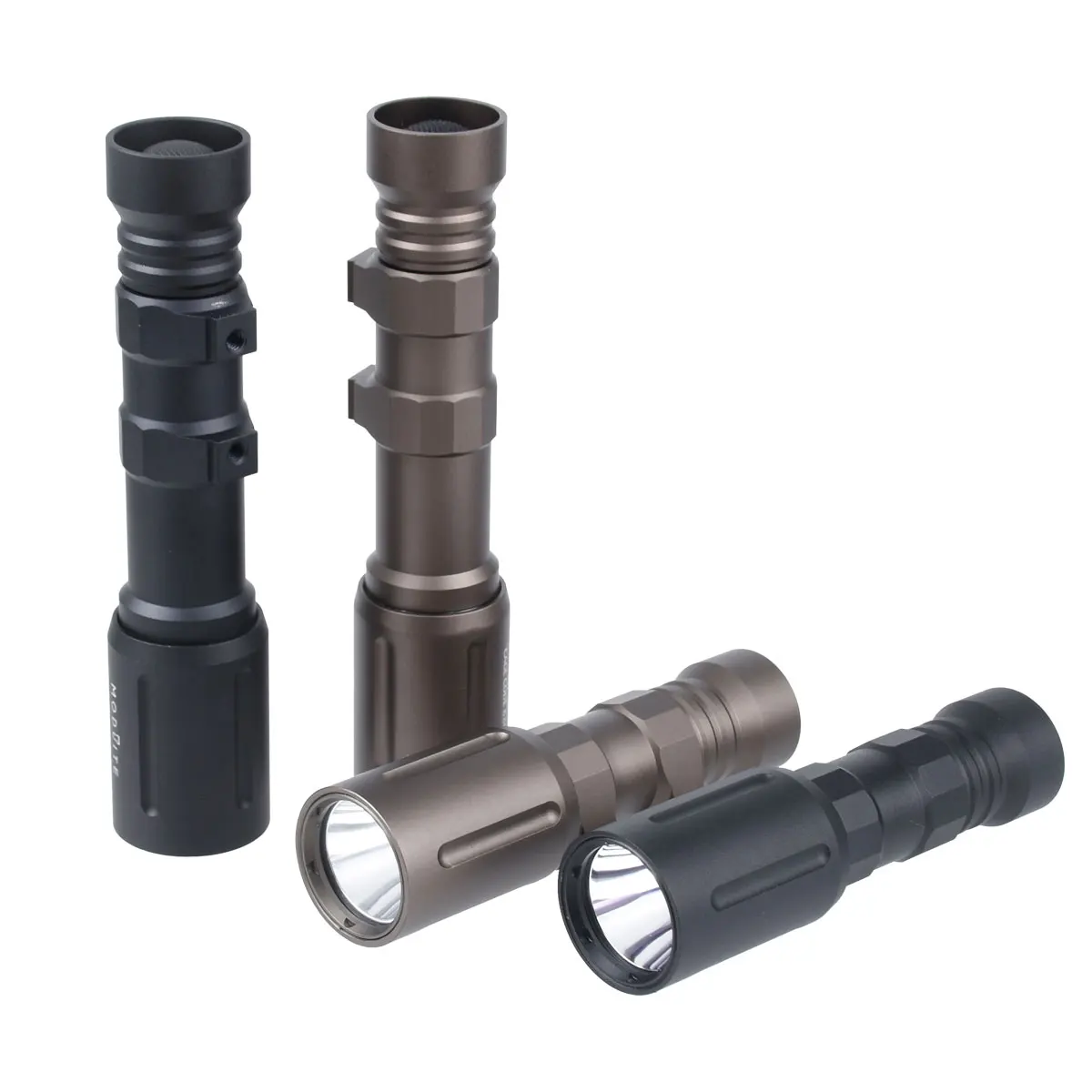 Linterna táctica MOD * KW, foco, versión, Rifle de caza, explorador, luz LED, 1200 lúmenes con soporte Surefire de 20MM, riel Keymod MLOK - imagen 3