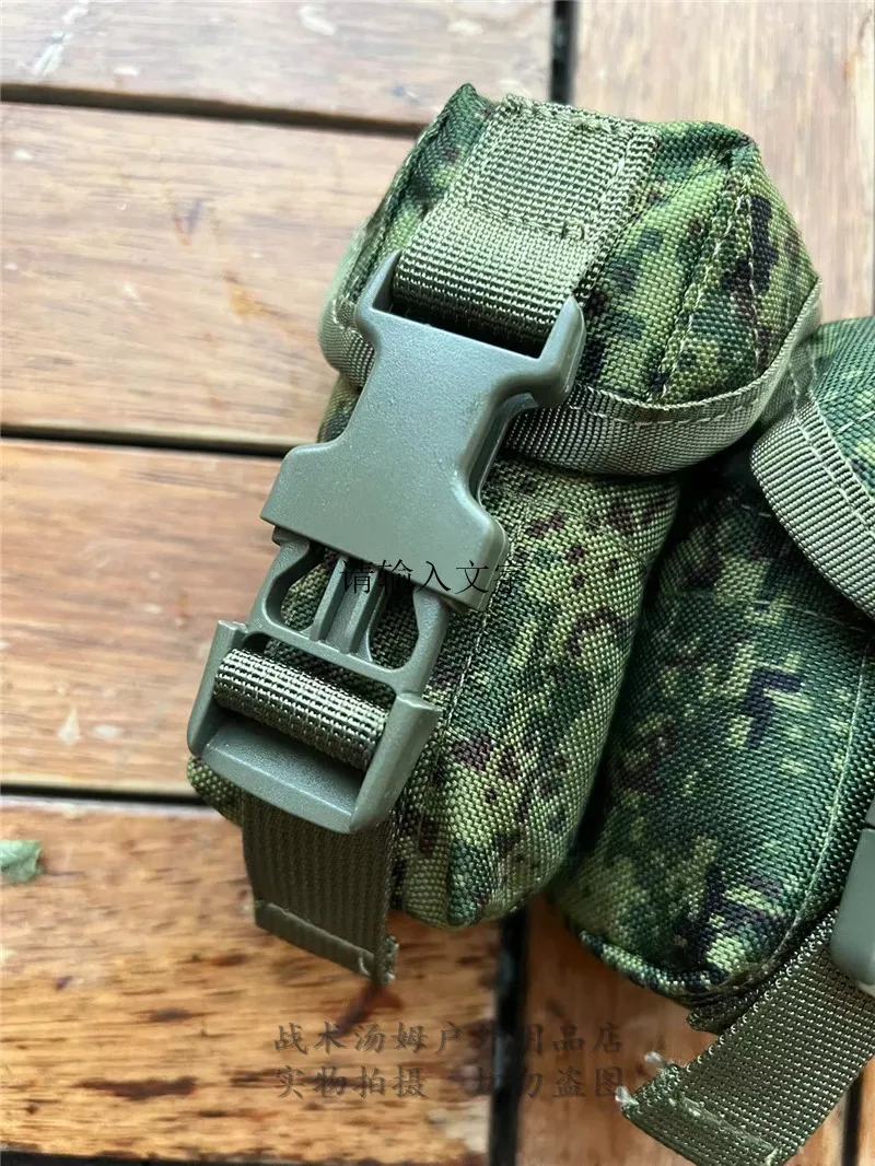Molle Utility Edc riñonera táctica de doble granada, bolsa para cinturón, bolsa de caza para deportes al aire libre, bolsillo para herramientas, EMR ruso - imagen 5