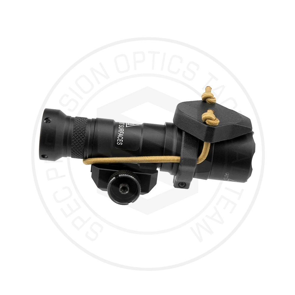 Tapa de luz para arma de linterna, cubierta de lente compatible con luz de 1,125 pulgadas/1,25 pulgadas/1,45 pulgadas de diámetro para SF M300B/M600B Rein 1,0/2,0 de polímero de nailon - imagen 4