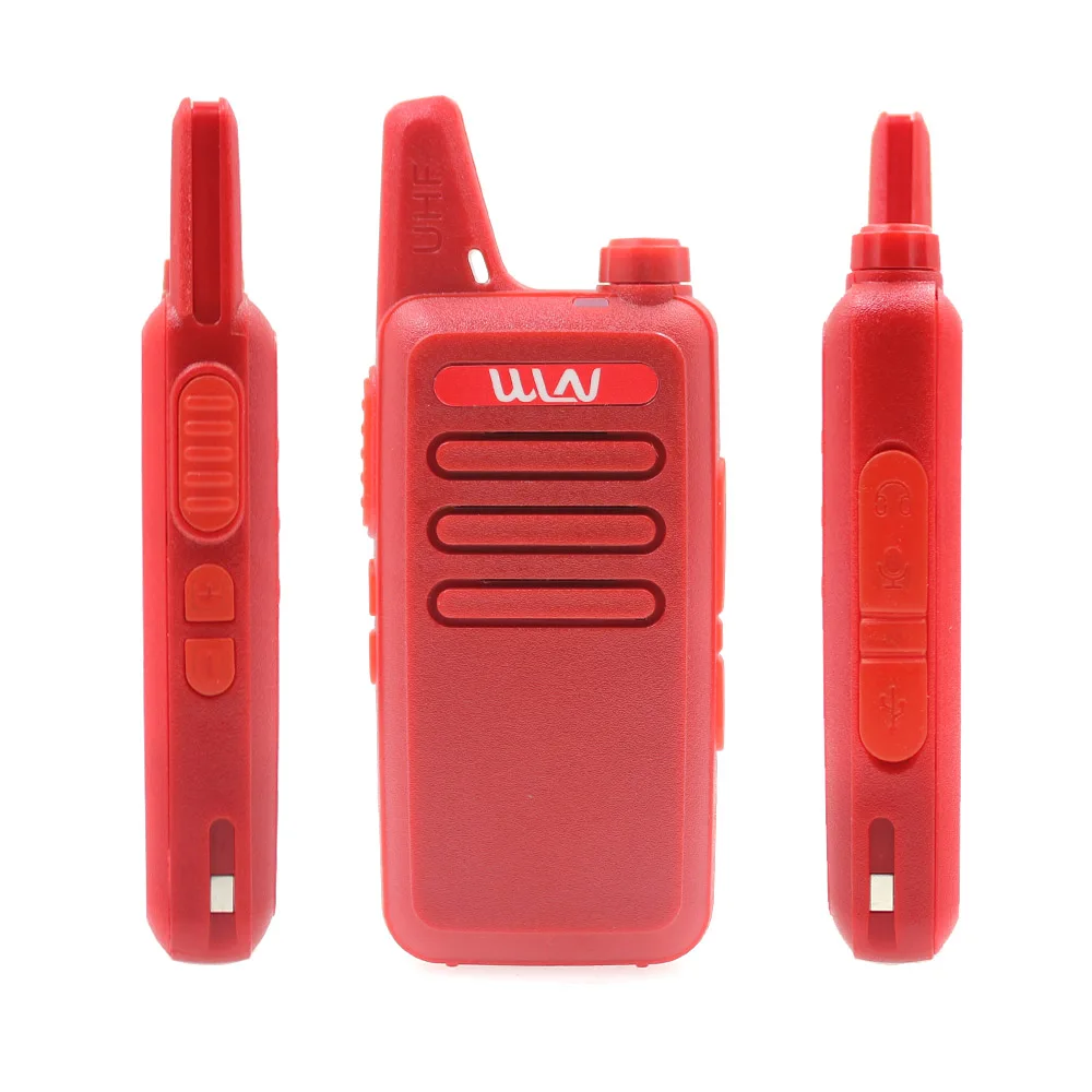 WLN KD-C1 Walkie Talkie UHF 400-470 MHz 16 canales MINI transceptor portátil estación de Radio amador comunicador de Radio WLN - imagen 3