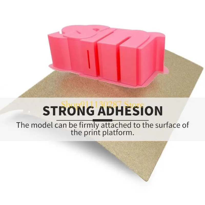 J1HC Placa construcción para impresora barnizada PEI con textura parcial doble, acero flexible para resortes 265x280mm - imagen 2