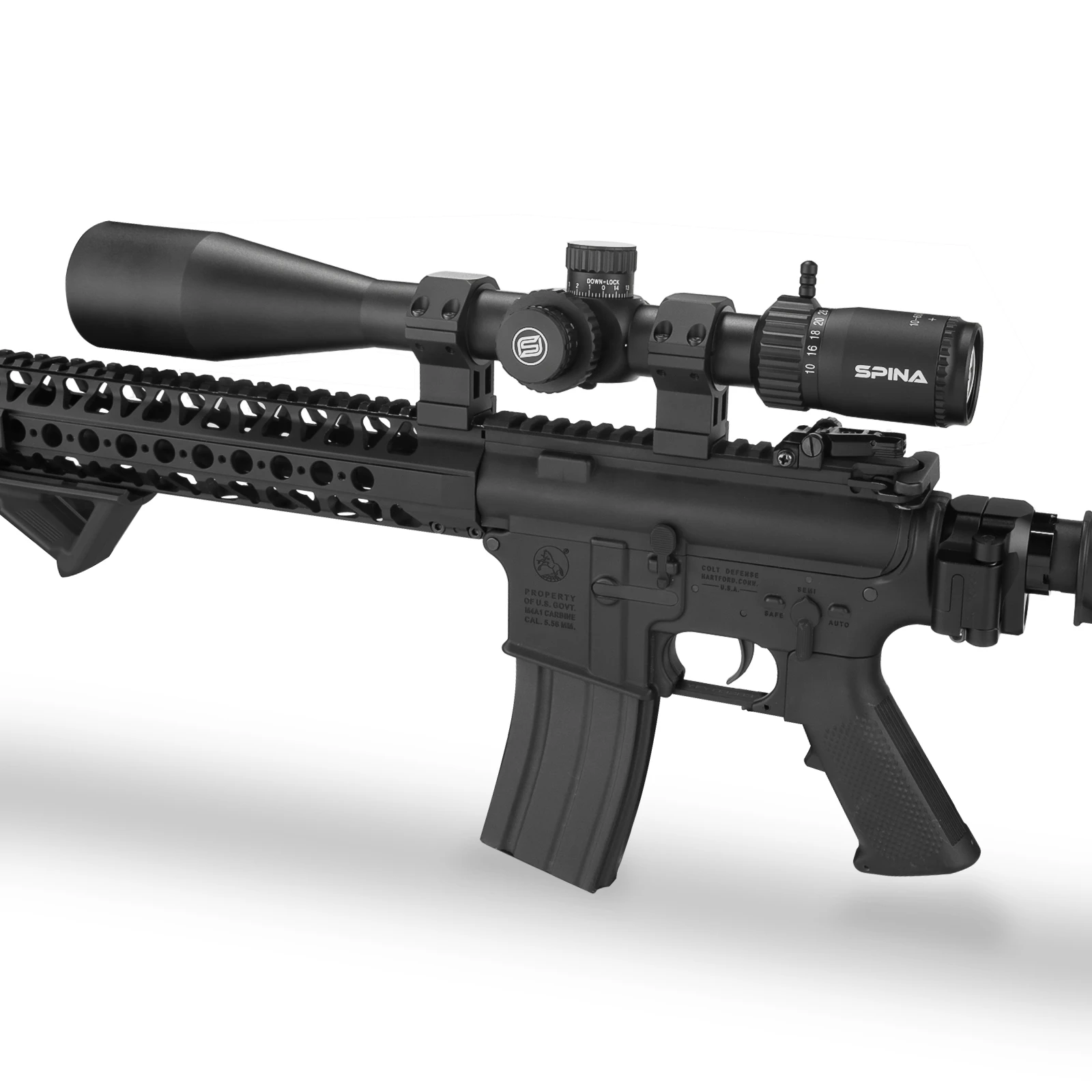 SPINA OPTICS-mira de Rifle HD 10-60x50 PCP/carabina, torretas de caza, bloqueo, reinicio, paralaje lateral, vista Adj, Fit.308.556, 7,62 etc - imagen 5