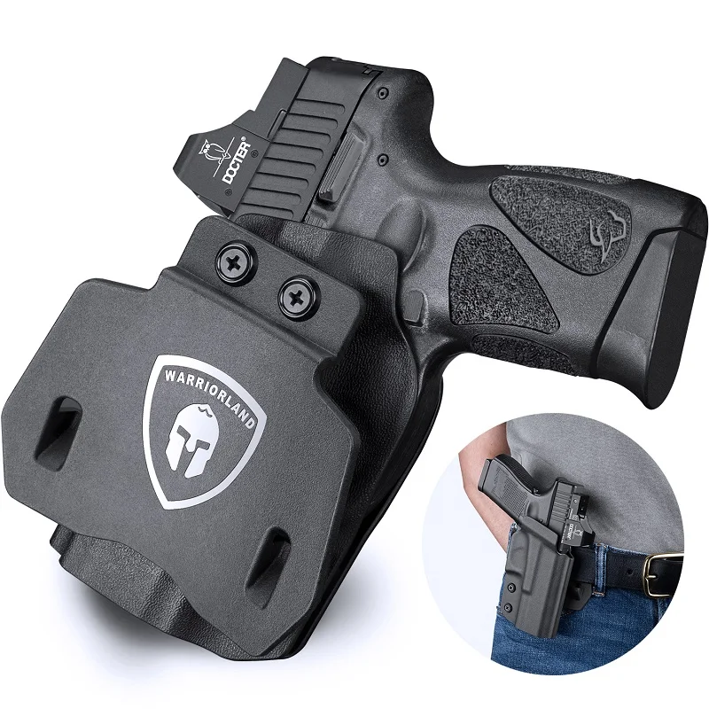 M & P Shield-funda de 9mm/.40, soporte táctico OWB Kydex, compatible con Smith & Wesson M & P 9mm/.40 S & W Shield & Shield M2.0, soporte derecho para pistola - imagen 3
