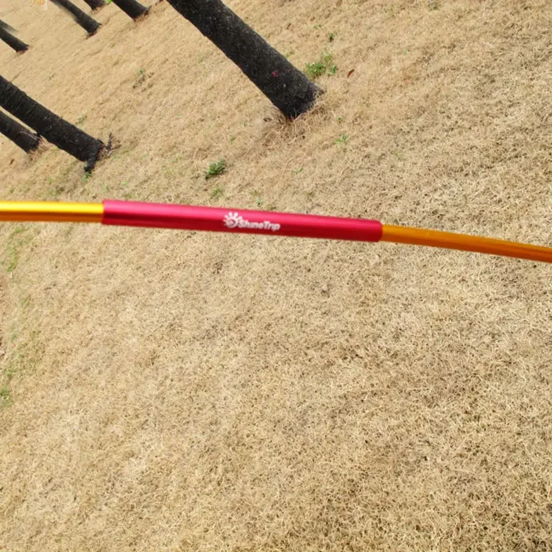 4 unids/lote de aleación de aluminio para tienda de campaña, férula de ayuda para reparación de emergencia, tubo de manga dividida para postes de tienda de 7,9/8,5mm - imagen 2