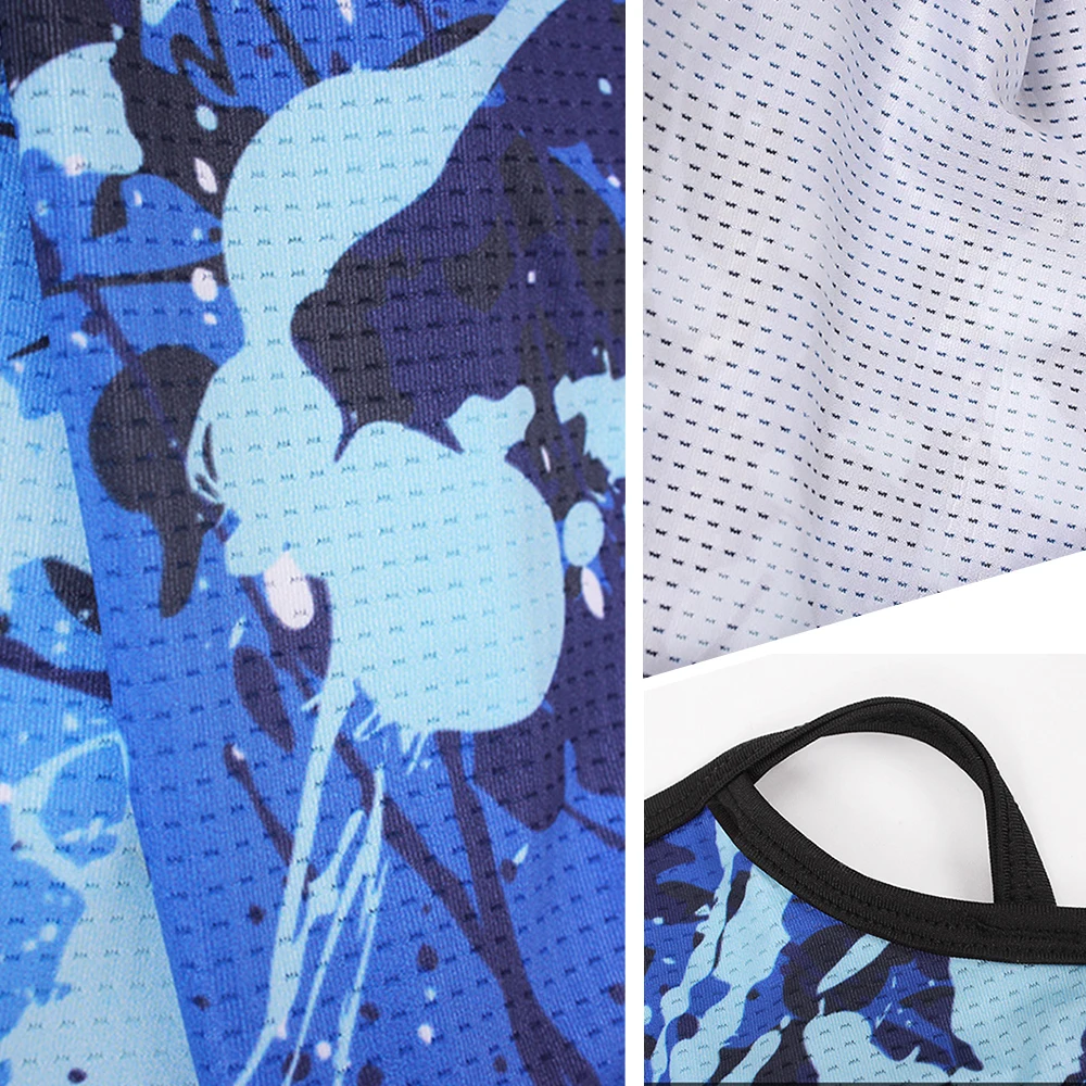 Pañuelo deportivo de seda de hielo para hombre y mujer, máscara triangular para esquí, ciclismo, correr, senderismo, bufanda de tubo, para el cuello polaina, - imagen 4