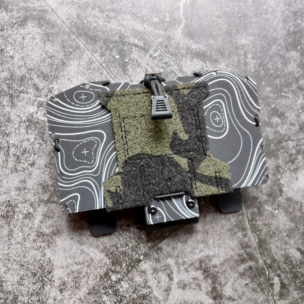 MPU5rdc Chaleco táctico Pecho Colgante Panel de teléfono móvil Tablero de navegación - imagen 3