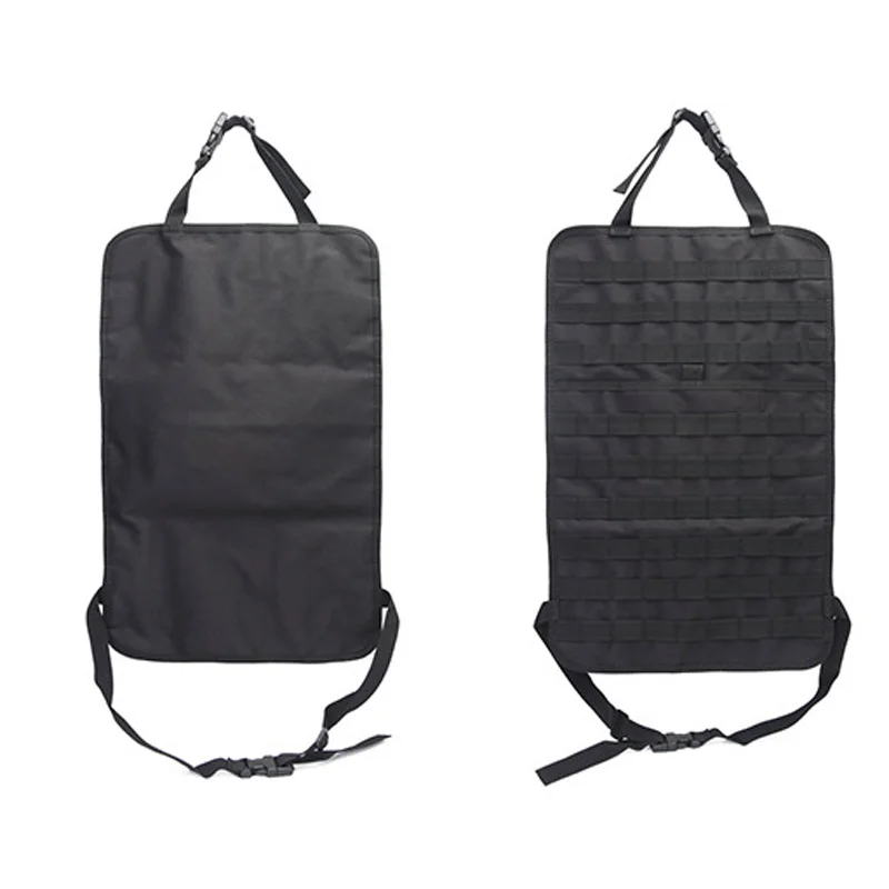 Bolsa de almacenamiento para asiento trasero de coche, Kit de organizador de bolsillo trasero para caza al aire libre, Molle táctico, estera - imagen 3