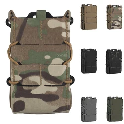 Bolsa táctica doble portarevistas cintura extracción rápida Airsoft