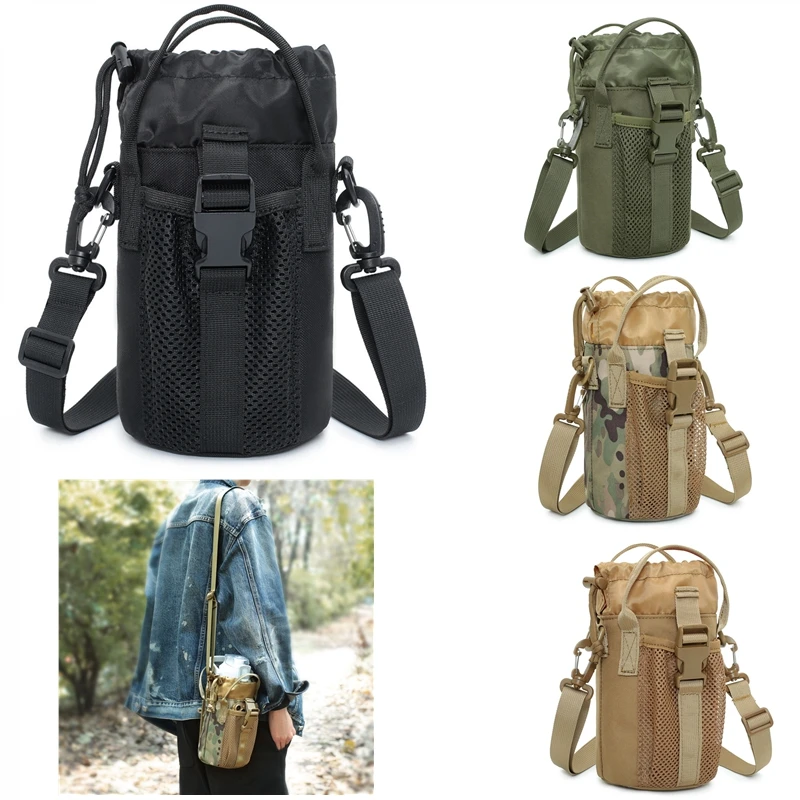 Bolsa MOLLE táctica para botella de agua, hombro ciclismo - imagen 2