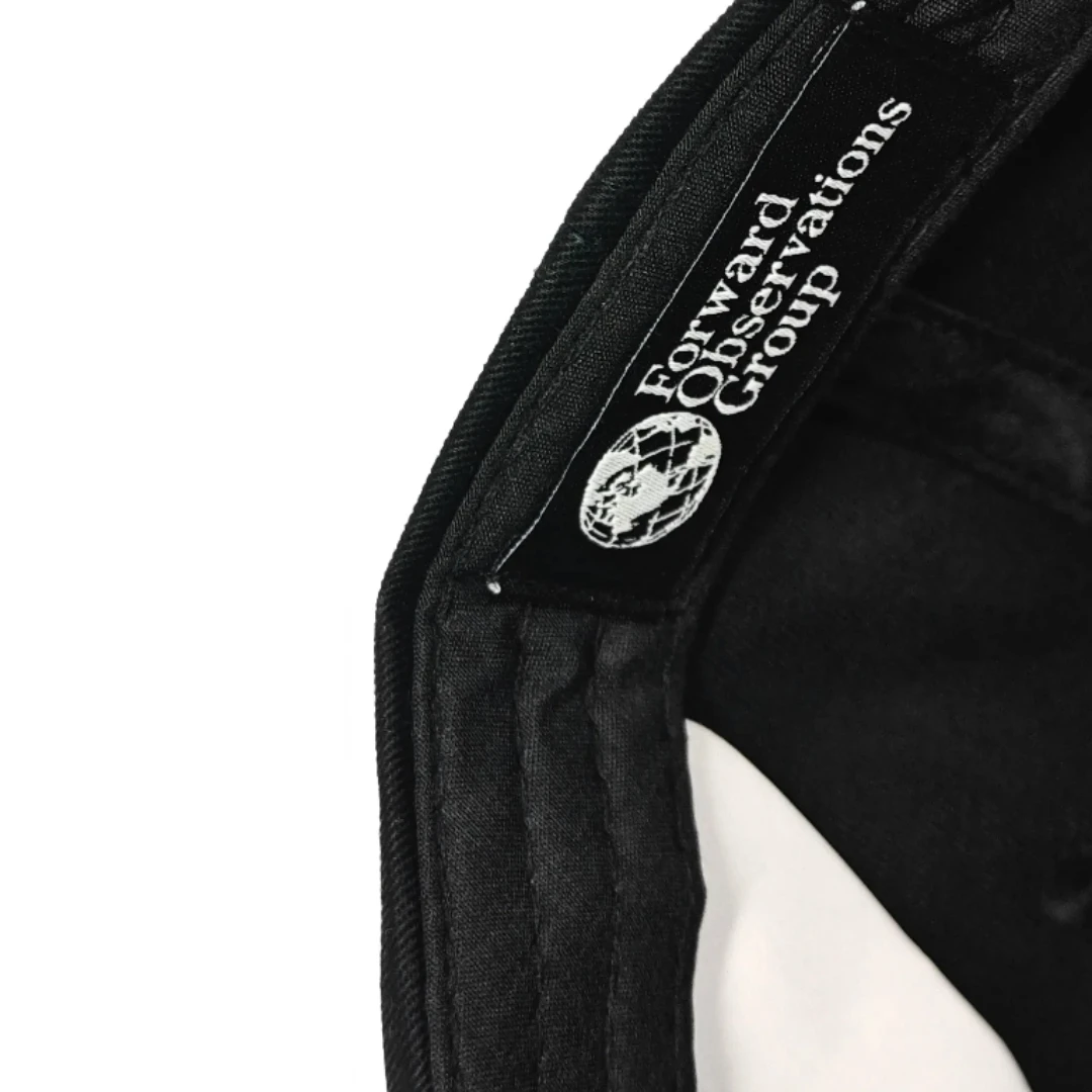 FOG Plain Black Soft Top Daddy Hat Gorra de camping para senderismo al aire libre - imagen 3