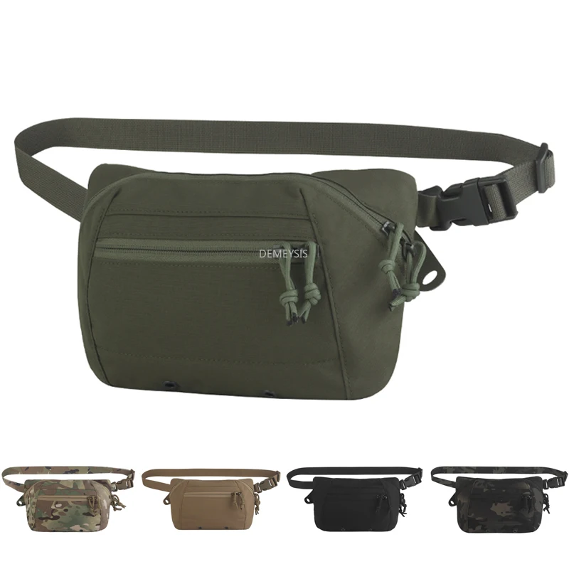 Bolsas de cintura para exteriores, caza, senderismo, escalada, cinturón para teléfono móvil, bolsas de combate, bolso cruzado deportivo táctico multifuncional