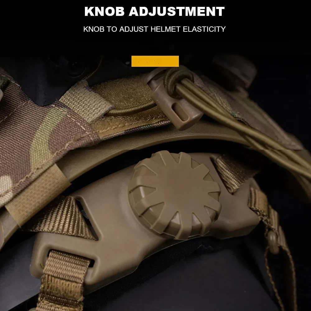 Casco táctico modular con protección total para Airsoft y Paintball - imagen 3