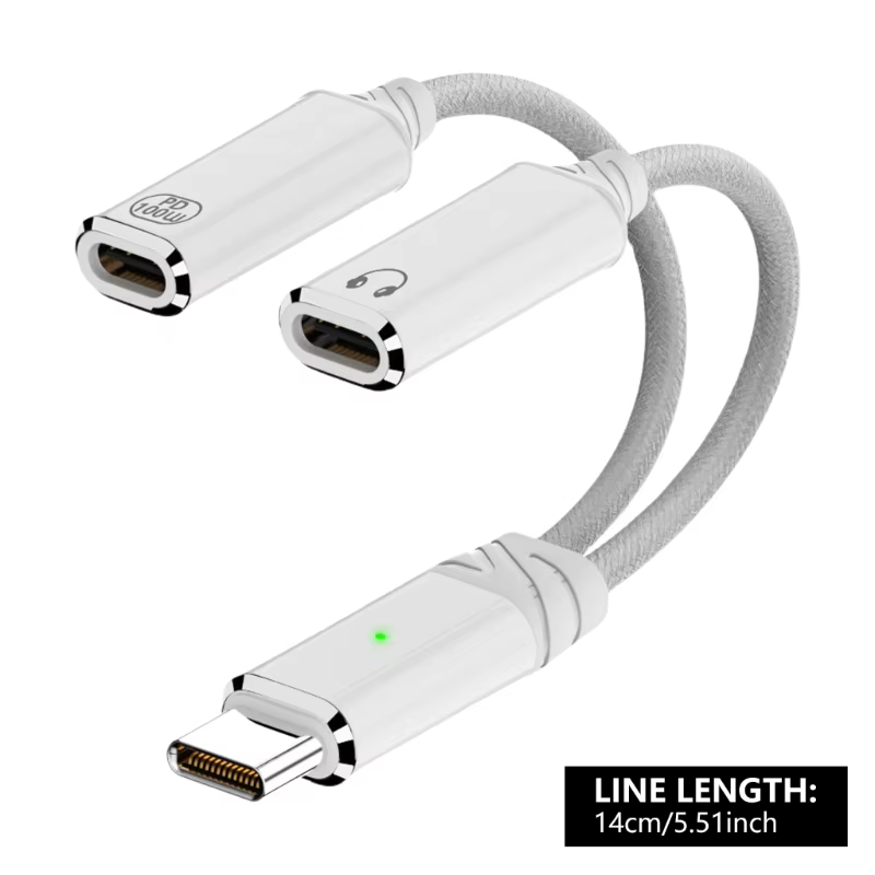 Adaptador USB Tipo C K1KF Convertidor de Carga y Datos - imagen 5