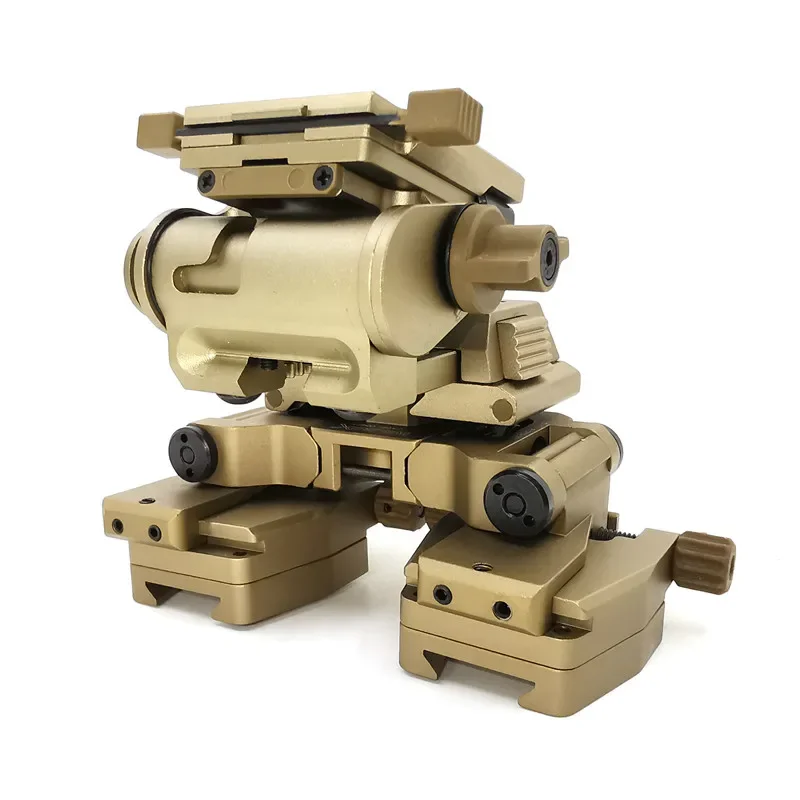 SOTAC PVS14 Puente Binocular Montaje Casco NVG Aluminio CNC - imagen 4