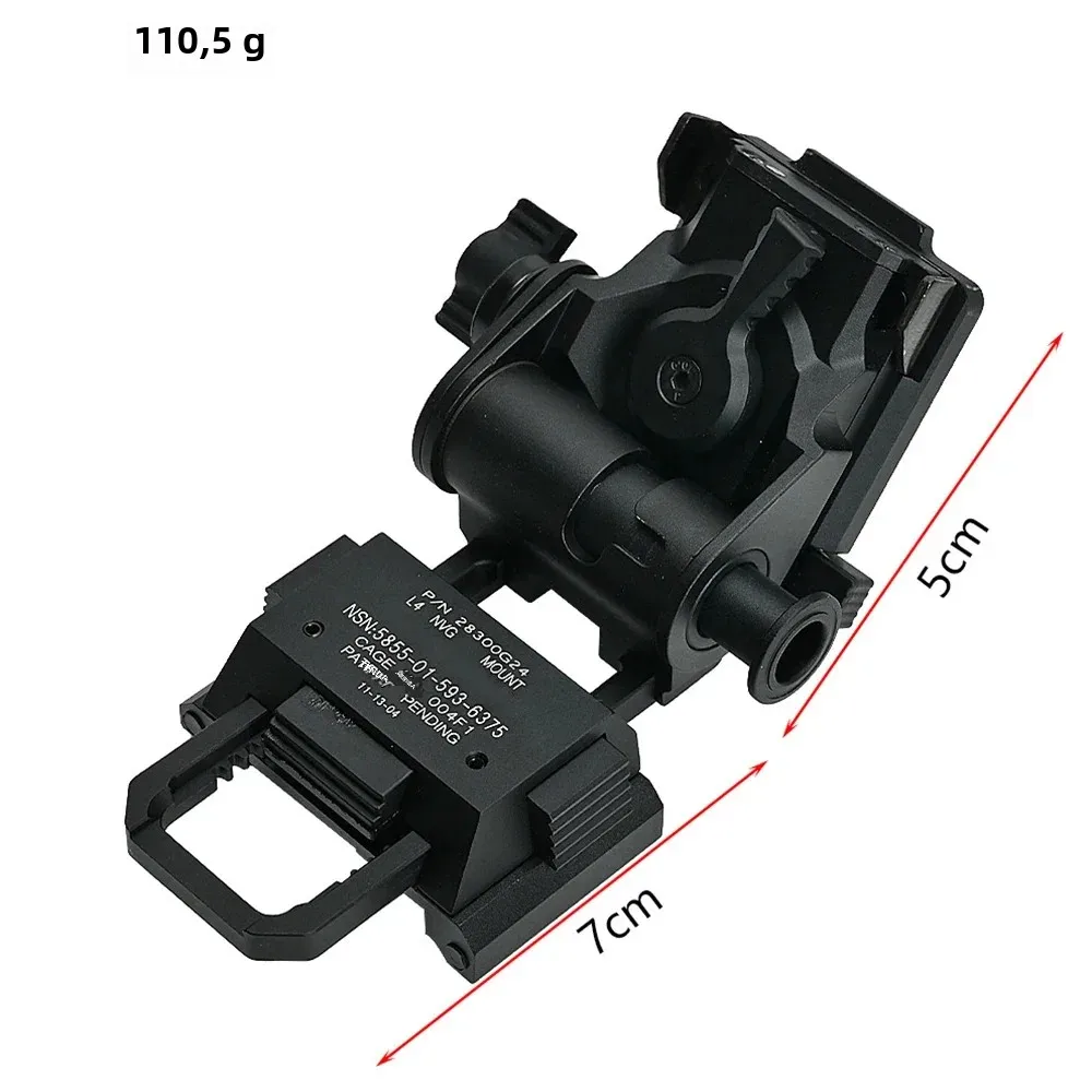 Nuevos accesorios para casco en Metal CNC L4G24 Nvg montaje de aluminio apto para Ops Core Shroud Fast Wendy casco Mich Mount - imagen 3