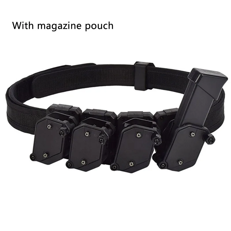 Bolsa de pistola IPSC USPSA IDPA, funda magnética de velocidad multiángulo, cinturón táctico de Tiro Militar - imagen 2