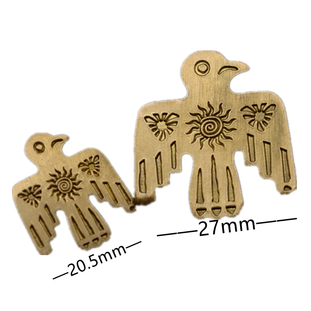 Insignia de Metal militar Thunderbird estadounidense, insignia táctica, de cuello Pin WW2 Retro, broche conmemorativo - imagen 3