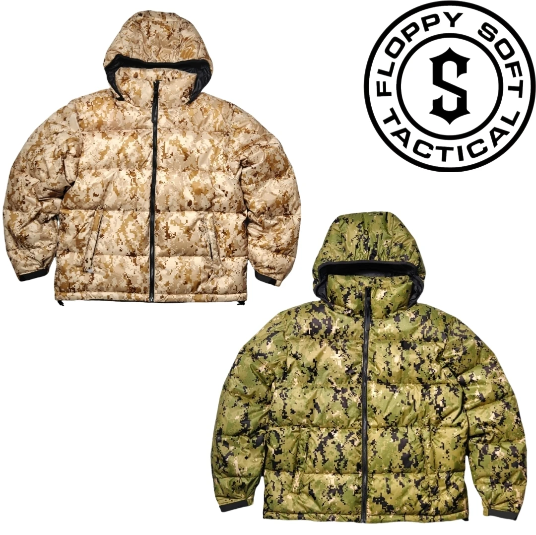 Nuevo Q I L O x S C chaqueta ligera impermeable cálida acolchada de algodón AOR1 AOR2 chaqueta táctica acolchada de algodón con capucha - imagen 2