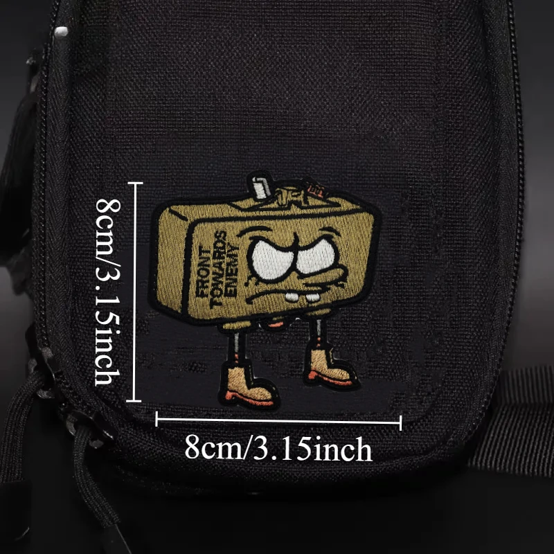 Parche de animales divertido, tácticas, insignias bordadas de moral, gancho y bucle, mochila, accesorios de decoración de ropa, pegatinas, brazalete - imagen 4