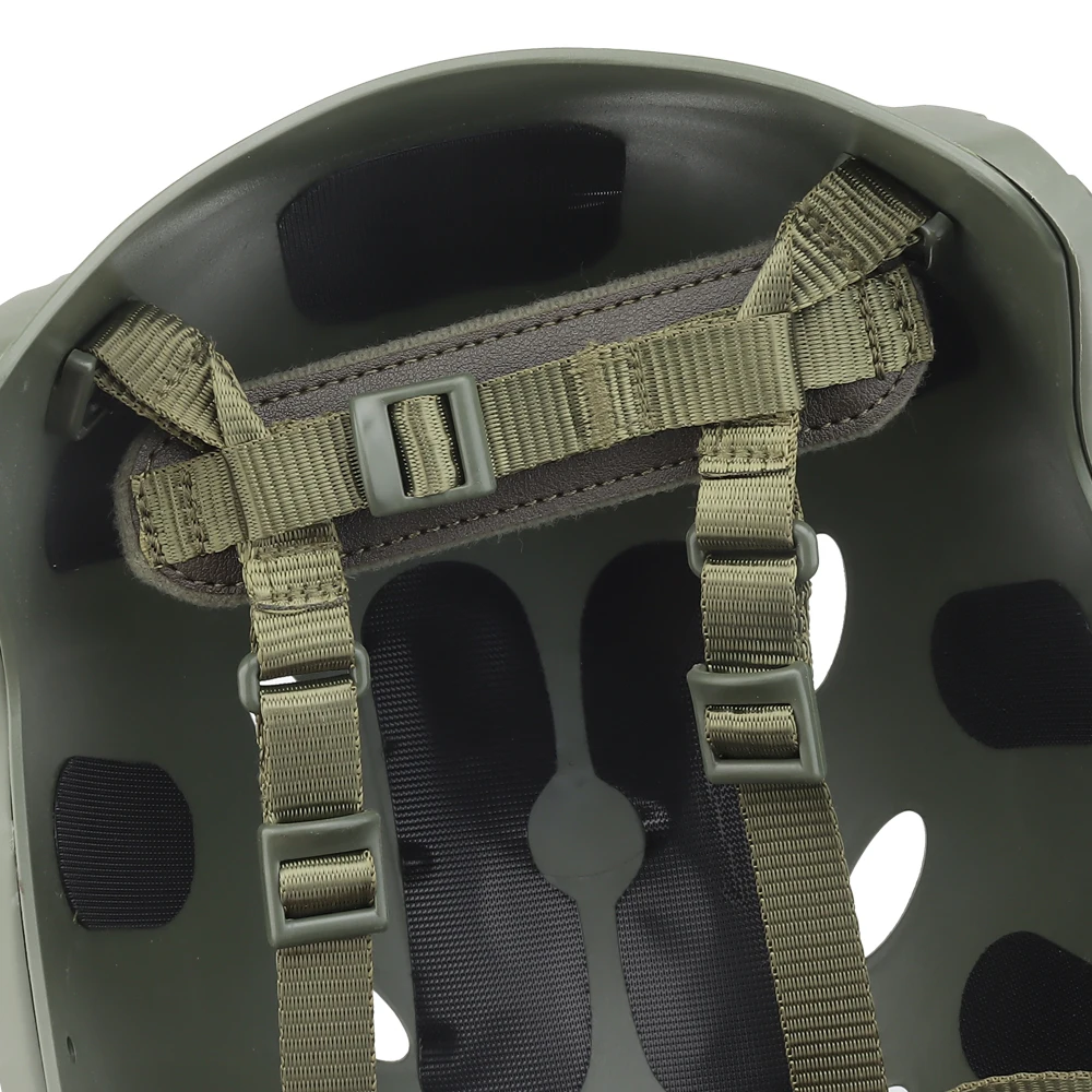 Casco Táctico PJ KOLINLOV - Vista frontal