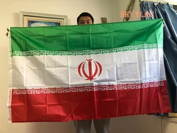 SKY FLAG 90*150cm bandera colgante de poliéster de Irán para decoración del hogar
