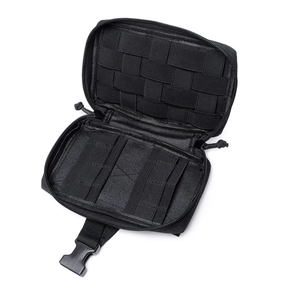 Bolsa de emergencia táctica Molle, Kit de primeros auxilios, herramienta de supervivencia para acampar, bolsa de Administración al aire libre, bolsa médica EDC, accesorios de caza - imagen 5