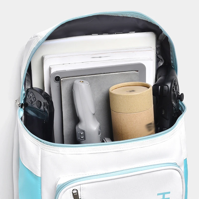 Mochila para raquetas de tenis y bádminton con bolsillo para zapatos, bolsas de entrenamiento para deportes al aire libre, almacenamiento grande para ordenador portátil para estudiantes, bolsa de viaje - imagen 3