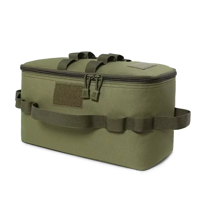 Bolsa de almacenamiento de tanque de Gas para acampar al aire libre, bolsa de herramientas para uñas de tierra de gran capacidad, bote de Gas, utensilios de cocina para Picnic, bolsa de Kit - imagen 5
