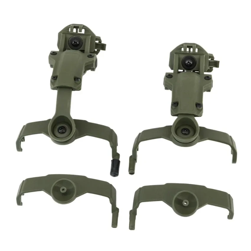 Adaptador de auriculares tácticos, montaje en riel de arco, orejeras electrónicas compatibles con protección auditiva, auriculares para Comta ii iii - imagen 3